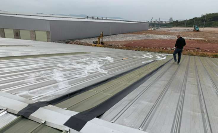 静安厂房屋面防水维修案例